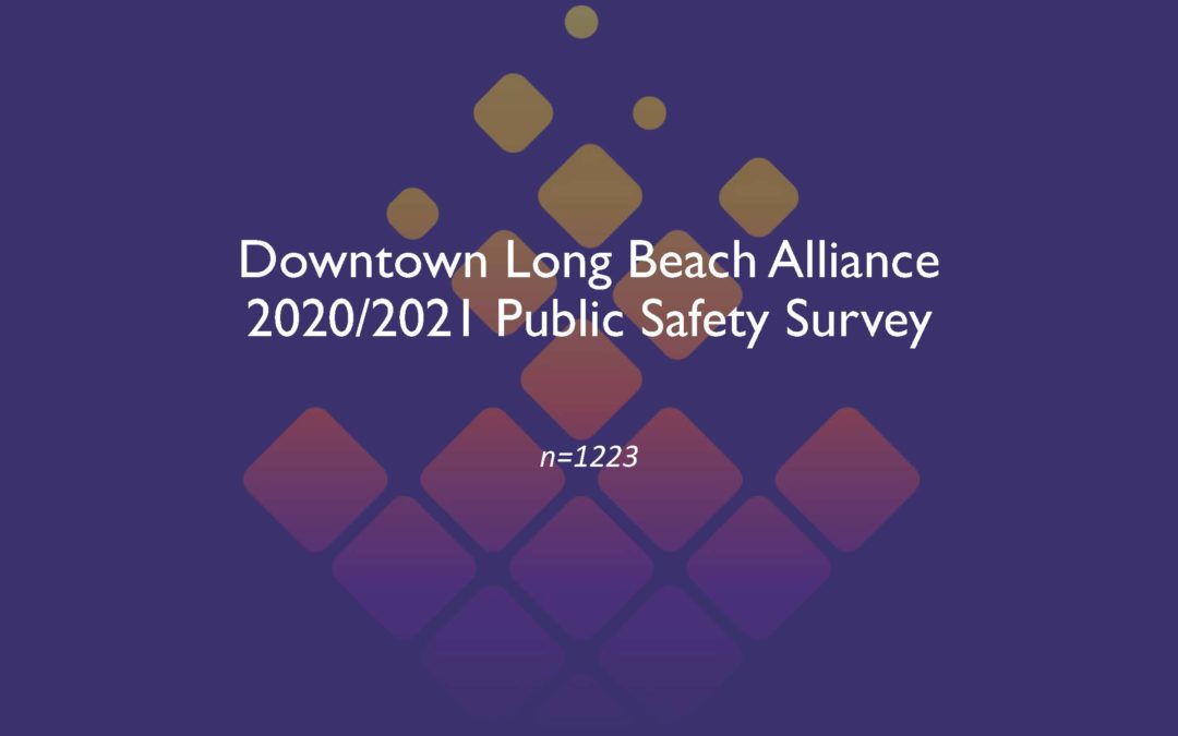2022 Downtown Public Safety Perception Survey Results