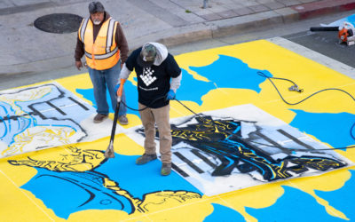 Art You Can Walk On: Creative Crosswalks Get a Fresh Coat of Paint