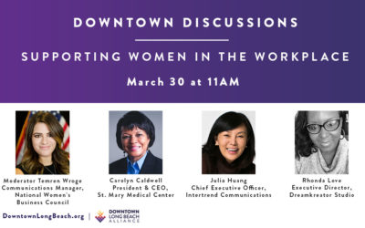 DLBA Announces March 30 Downtown Discussions Event “Supporting Women in the Workplace”