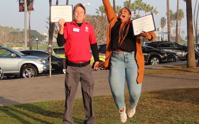 Meet the Clean & Safe Team Employees of the Quarter: Quiara Grey and Javier Luteman