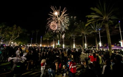 IN PICTURES: New Year’s Eve at the Waterfront
