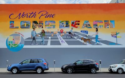 DTLB Alliance Celebrates Completion of First Neighborhood Map Mural in North Pine