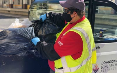 Clean Team Boosts Efforts to Address Increase in Trash Due to Pandemic