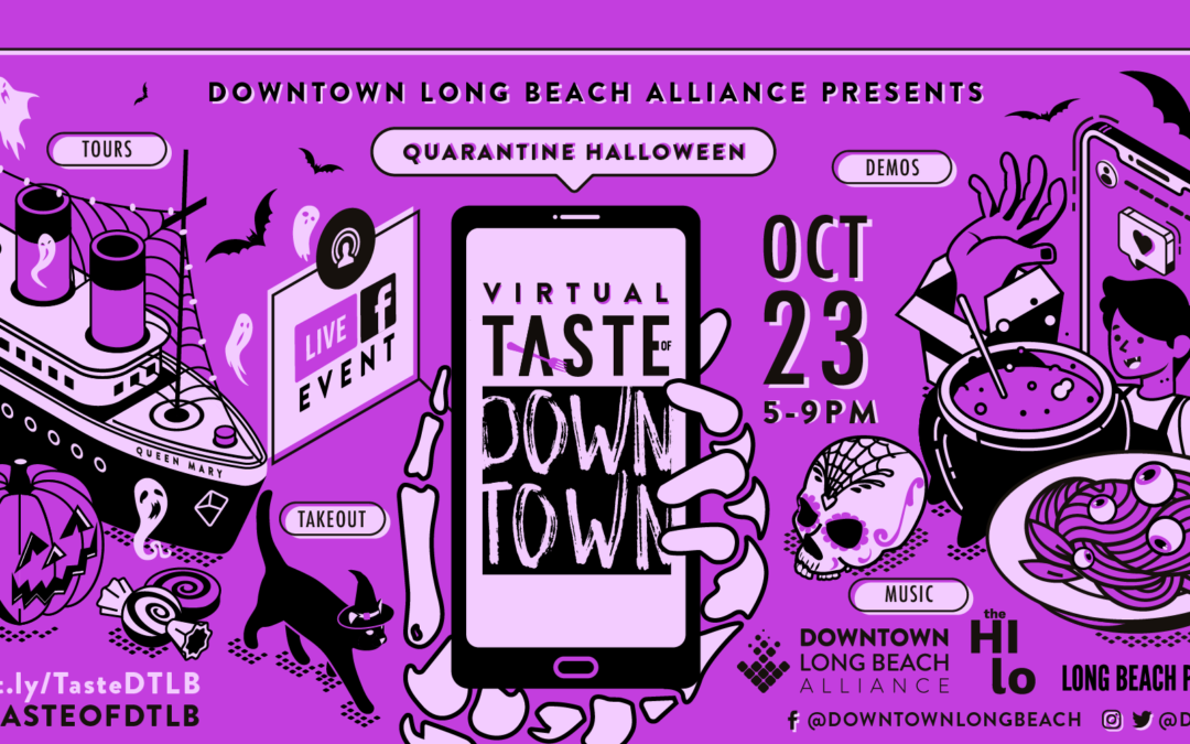 DTLB Businesses to Spook, Treat, and Delight During Virtual Taste of Downtown: Quarantine Halloween