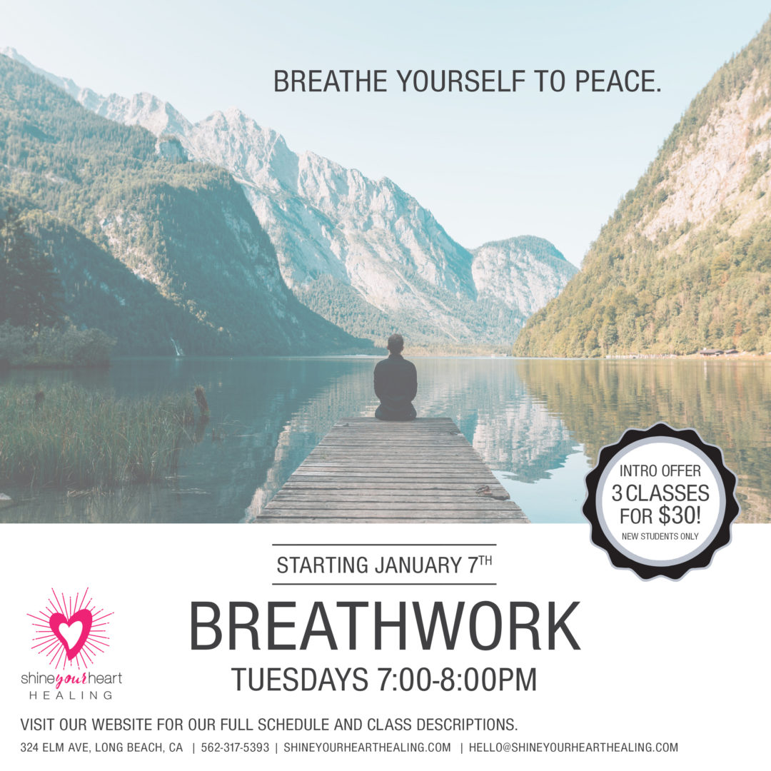 Breathwork Class at Shine Your Heart Healing | Downtown Long Beach Alliance