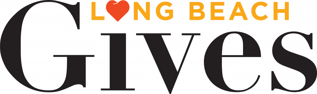 Long Beach Gives Logo which Says Long Beach Gives